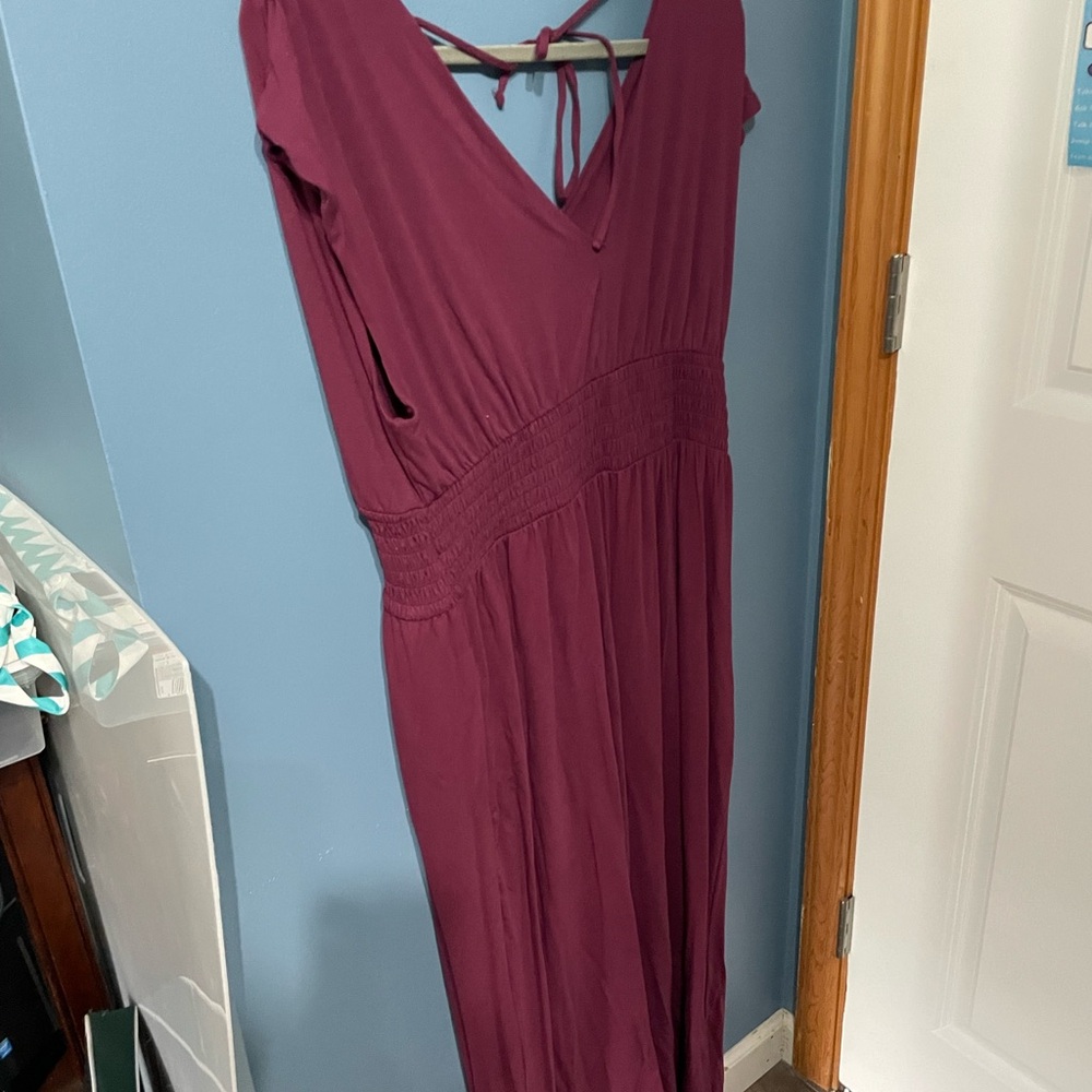 Old Navy Plum Jumpsuit